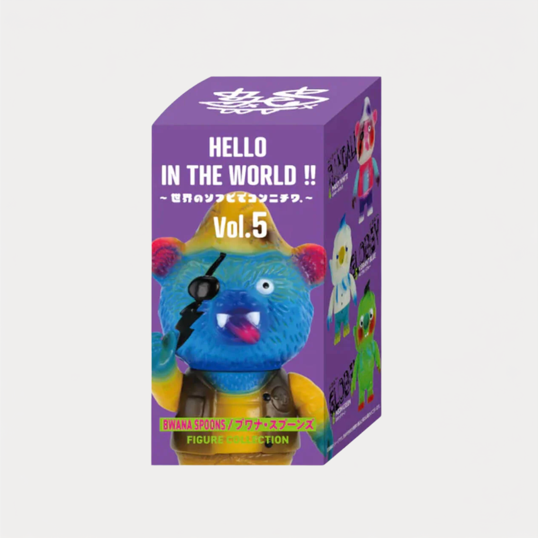 Hello In The World!! Vol.5 Bwana Spoons Blind Box