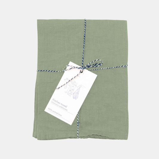 Sage Linen Kitchen Towel