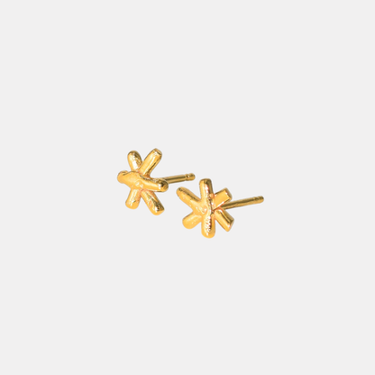 Gold Star Studs