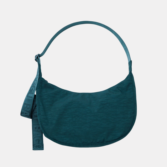 Deep Sea Medium Nylon Crescent Bag