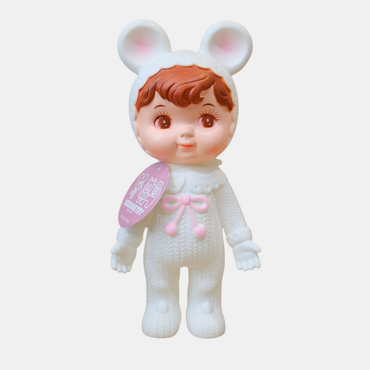 White Charmy Chan Bear Doll