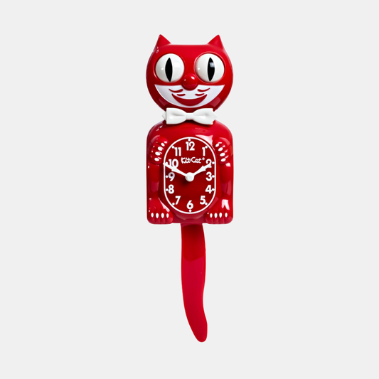 Classic Red Kit-Cat Klock