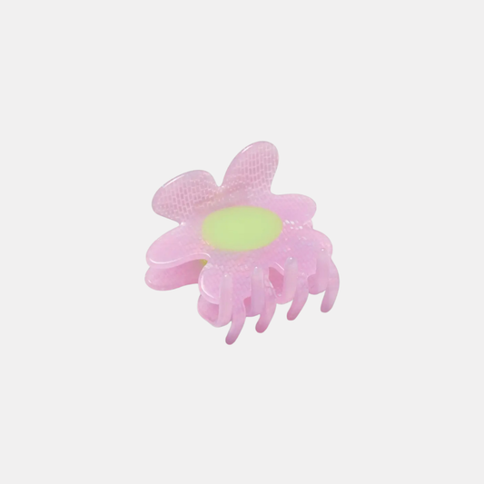 Shimmer Flower Hair Claw