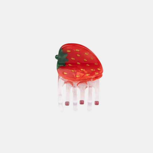 Mini Strawberry Hair Claw