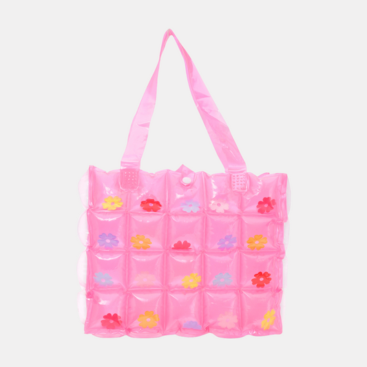 Pink Bubble Tote Bag