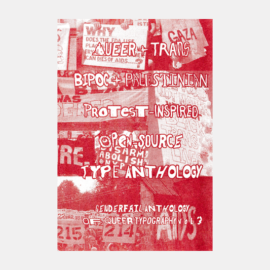 GenderFail Anthology of Queer Typography Vol. 3