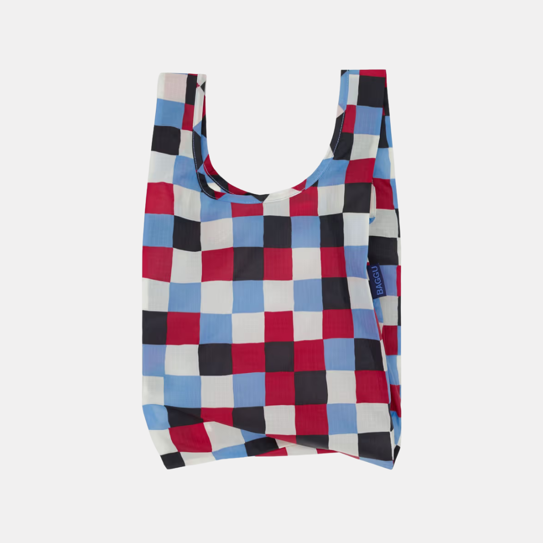 Painted  Check Baby Baggu