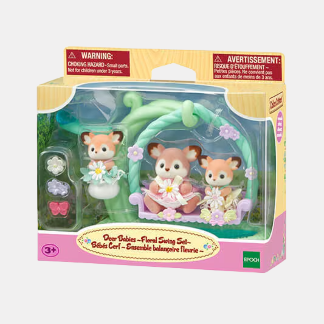 Deer Babies Floral Swing Set Calico Critters
