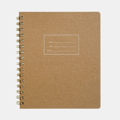 Kraft Lined Notebook