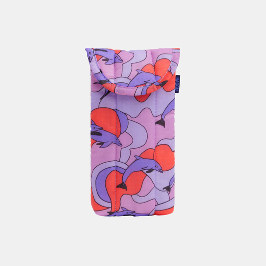 Dolphins Puffy Glasses Sleeve