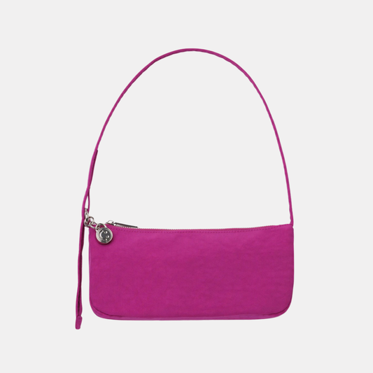 Deep Fuchsia Nylon Pochette
