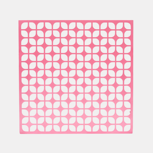 Large Pink Breeze Block Tile