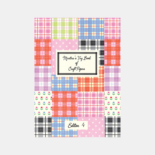 Martina's Tiny Book Of Scrapbooking Papers Edition 4