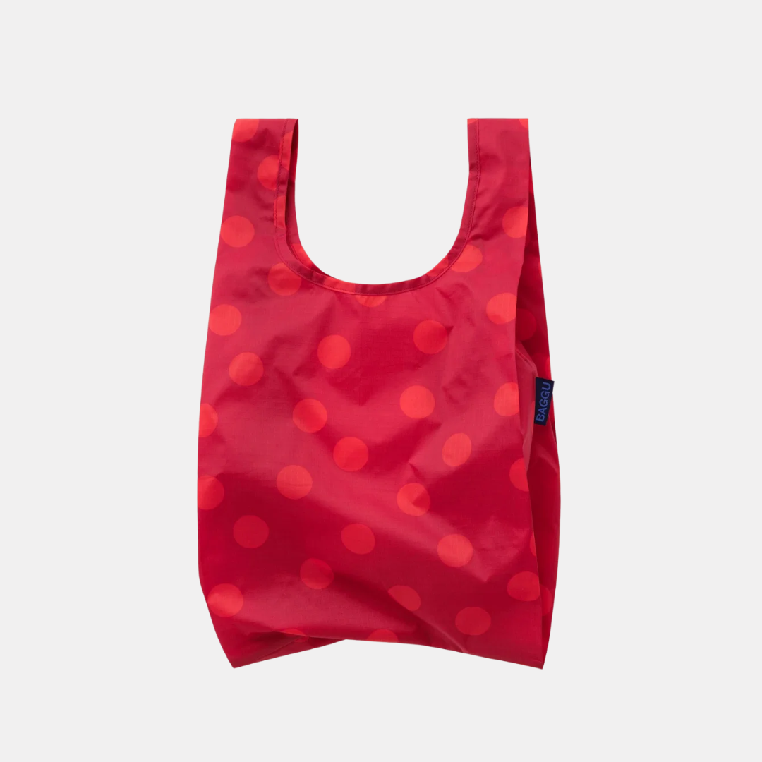 Red Polka Dot Baby Baggu