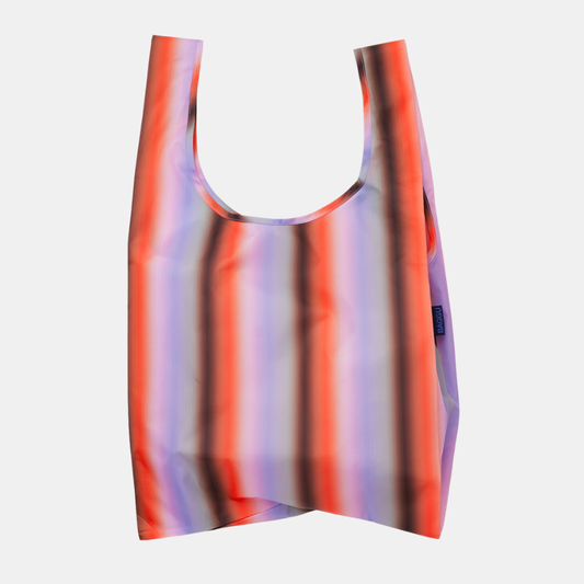 Gradient Stripe Poppy & Lilac Standard Baggu