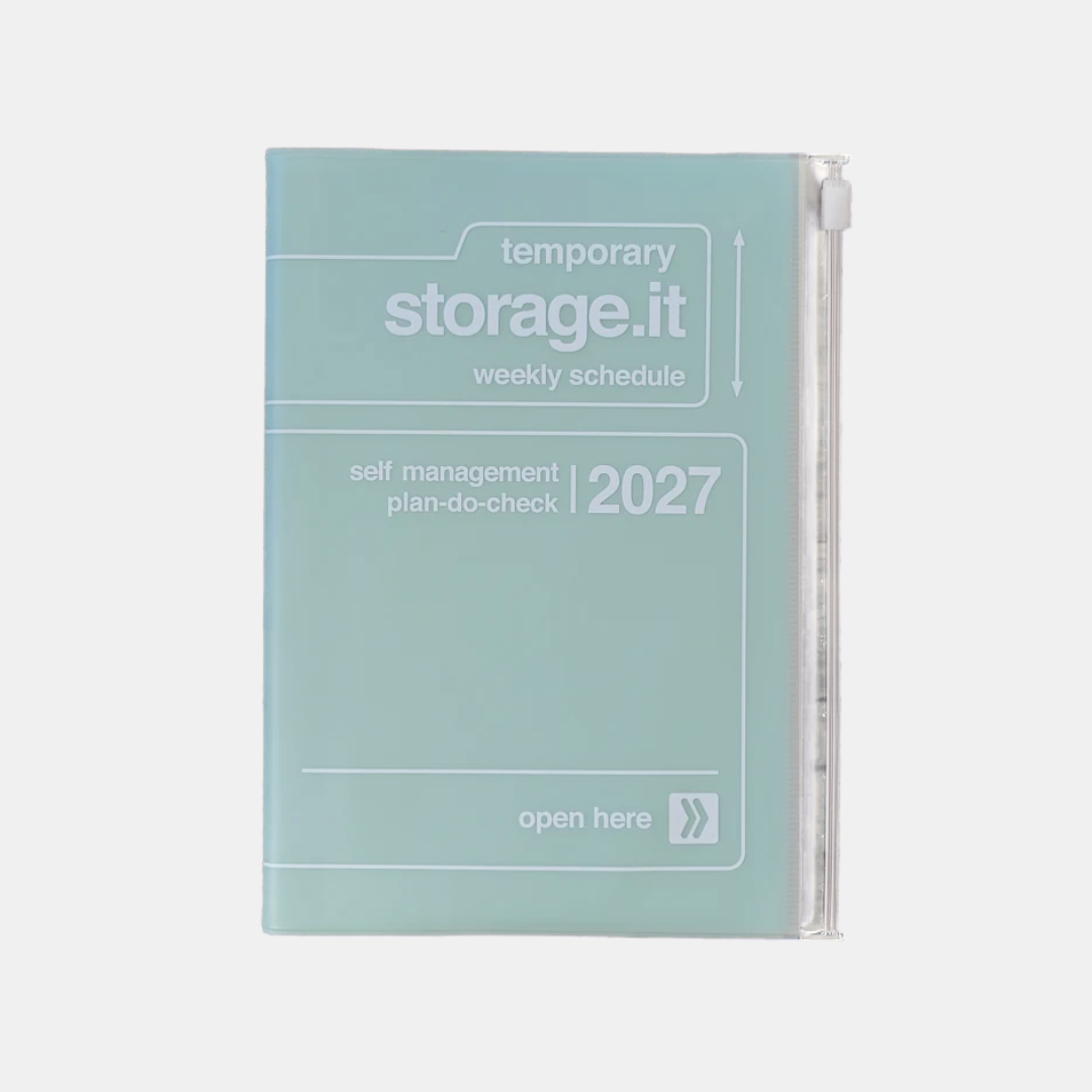 Mint B6 Storage.It 2027 Monthly Schedule