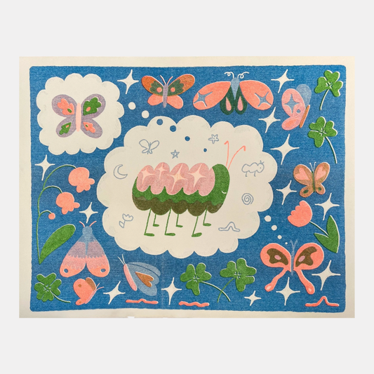 Dream Self Risograph Print