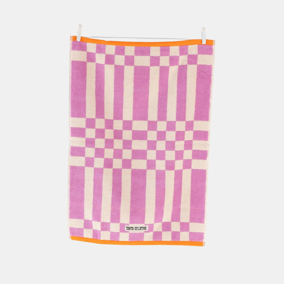 Magenta Marina Hand Towel