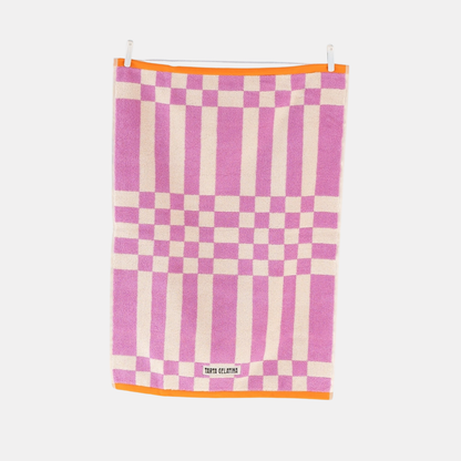 Magenta Marina Hand Towel