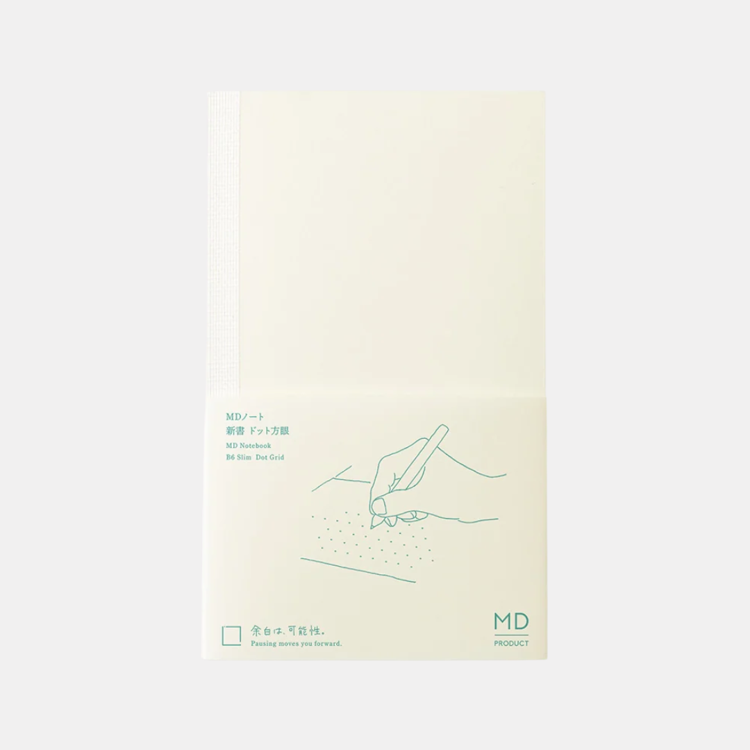 MD B6 Slim Dot Grid Notebook