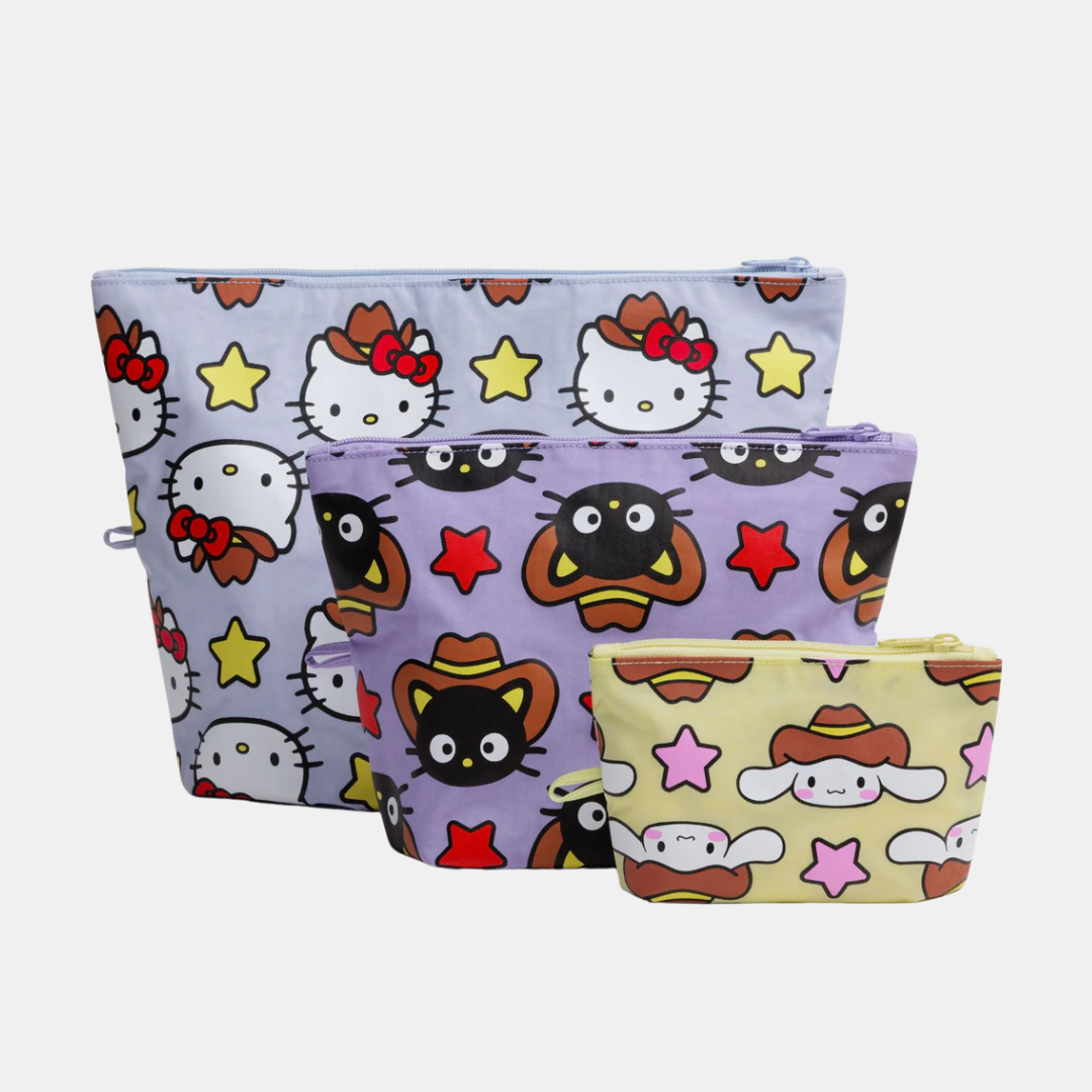 Go Pouch Set, Hello Kitty and Friends Western - Thumbnail 2
