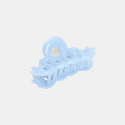 Baby Blue Small Star Loop Claw