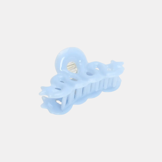 Baby Blue Small Star Loop Claw