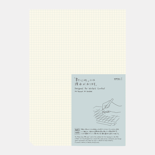 MD A4 Grid Notepad