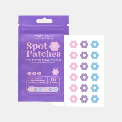 Flower Hydrocolloid Spot Patches