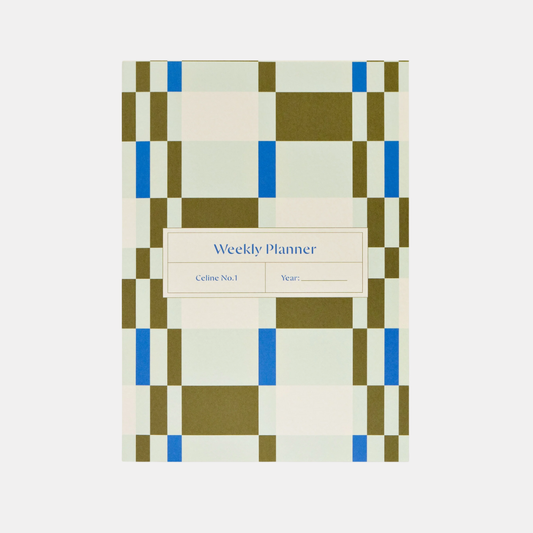 Celine A5 Undated Weekly Planner