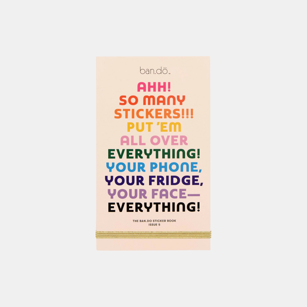 Ban.do Sticker Book Issue 5