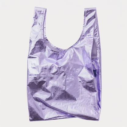 Lavender Metallic Standard Baggu