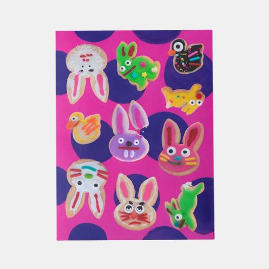 Springtime Cookies Sticker Sheet