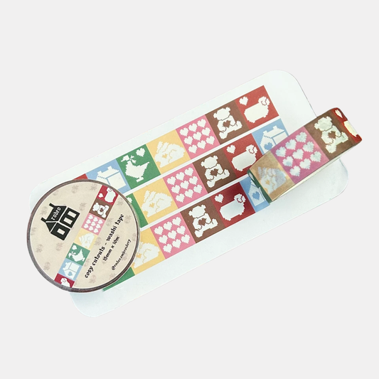 Cosy Cutouts Washi Tape