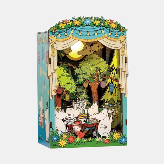 Moomin Moominous Dance Party Book Nook DIY Miniature Kit