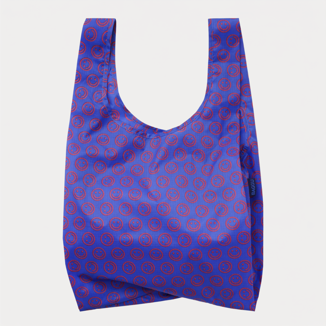 Mini Cobalt Happy Standard Baggu