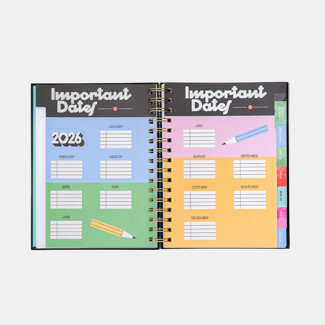 Thrilled To Be Here 2026 Planner