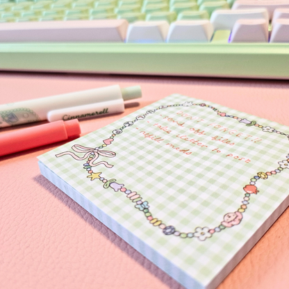 Charm Bracelet Sticky Notes