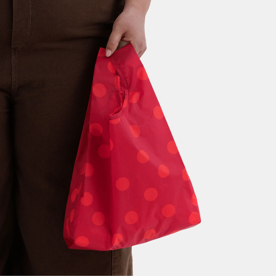 Red Polka Dot Baby Baggu