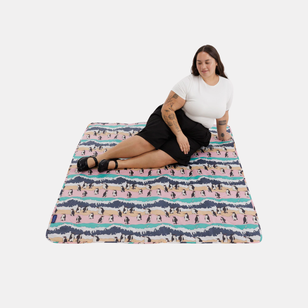 Penguin Puffy Picnic Blanket