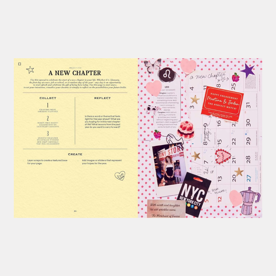 A Year of Junk Journaling