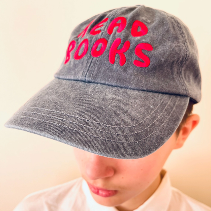 Read Books Embroidered Baseball Cap