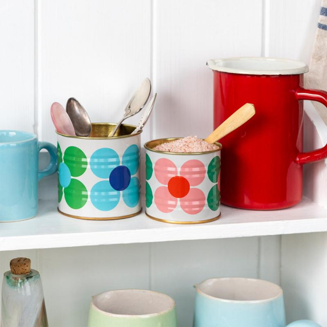 Daisy Mini Storage Tin Set