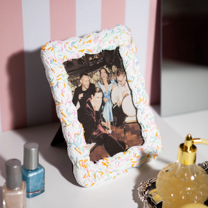 Sweetie White Icing Photo Frame