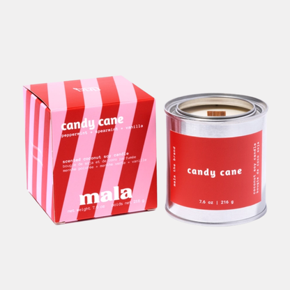 Candy Cane Soy Candle