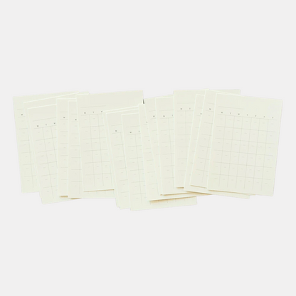 MD Blank Diary Sticker Set