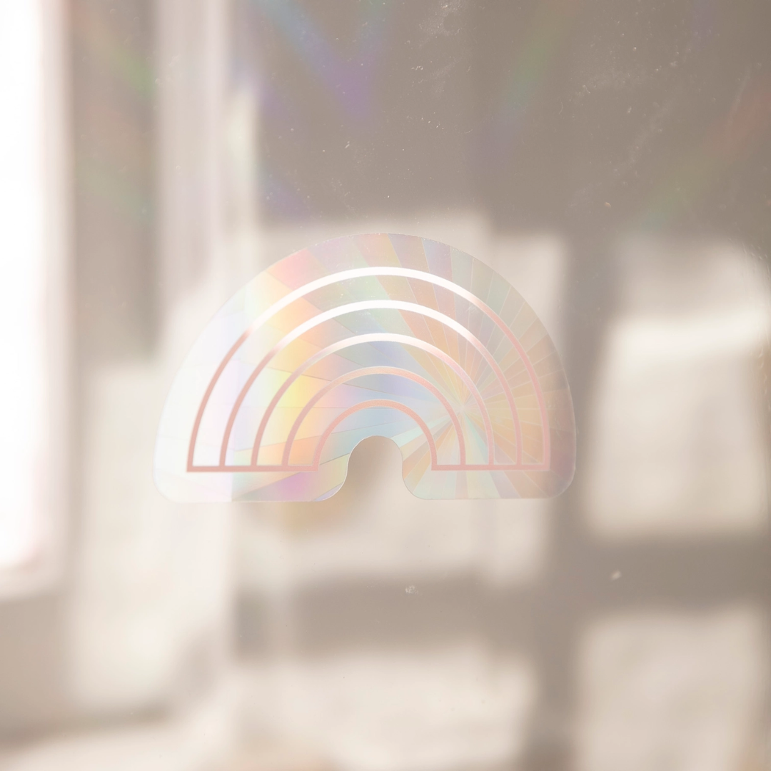 Rainbow Sun Catcher Decal