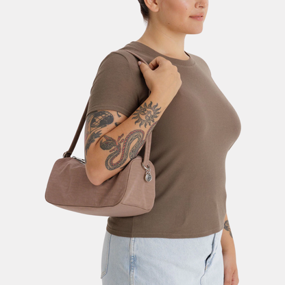 Toasted Almond Nylon Loaf Bag