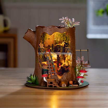 Fairytale Tree House DIY Miniature Kit
