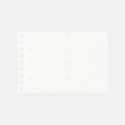 Maruman L1449 Undated Weekly Diary
